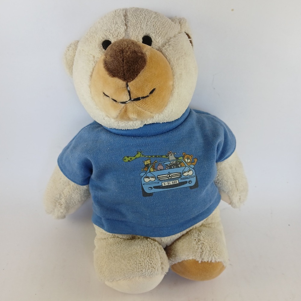 Mercedes Benz Teddy Bear Plush 10"‎ SL-500 Shirt